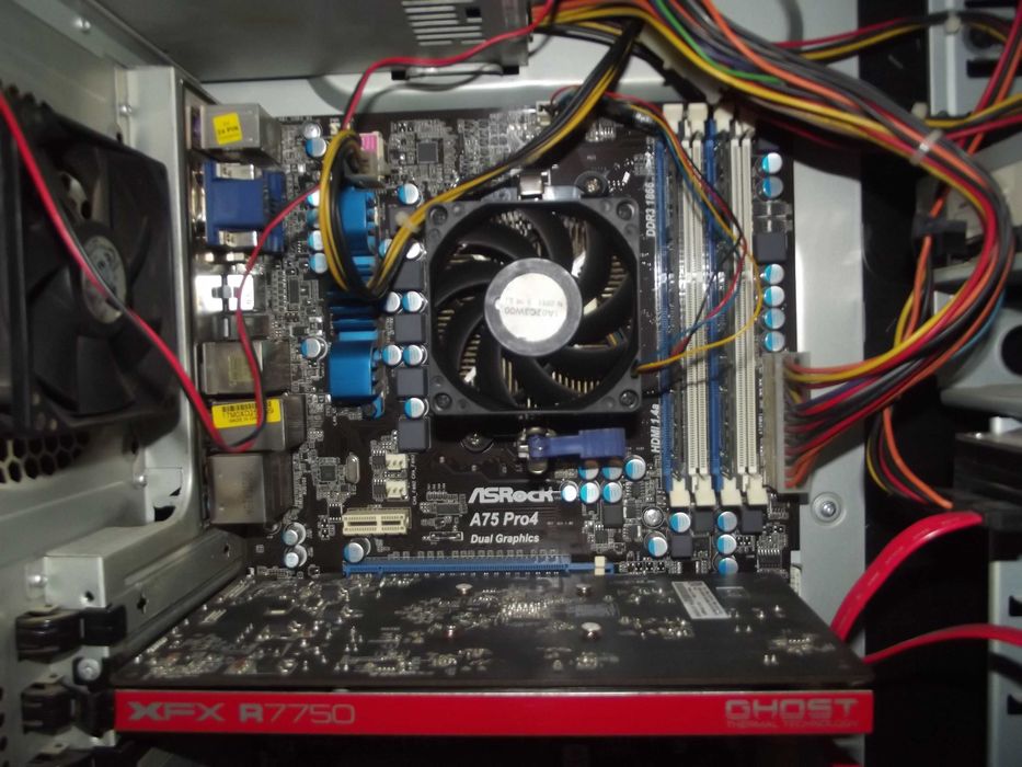 Продаж/обмін ПК AMD A6-3670K, A75 Pro4 ,8Gb DDR3, socket FM1