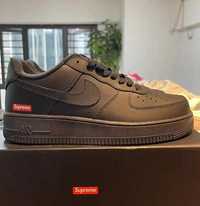 Nike Air Force 1 Low Supreme Black 44