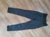 Czarne jeansowe spodnie ciazowe