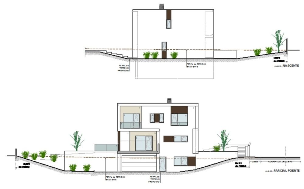 Lote terreno para construção moradia Geminada + destaque