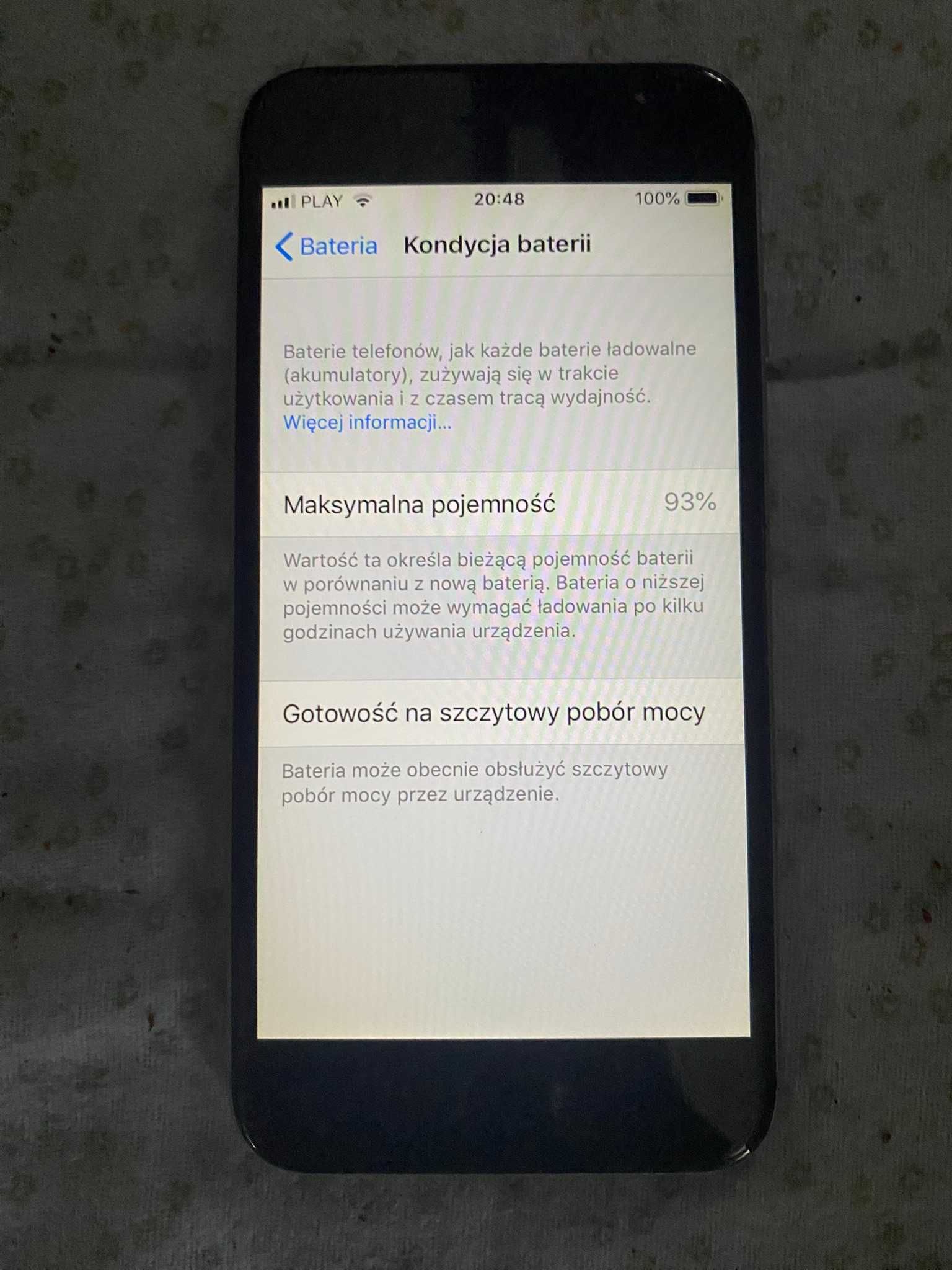 iPhone 6 LTE Bateria93%