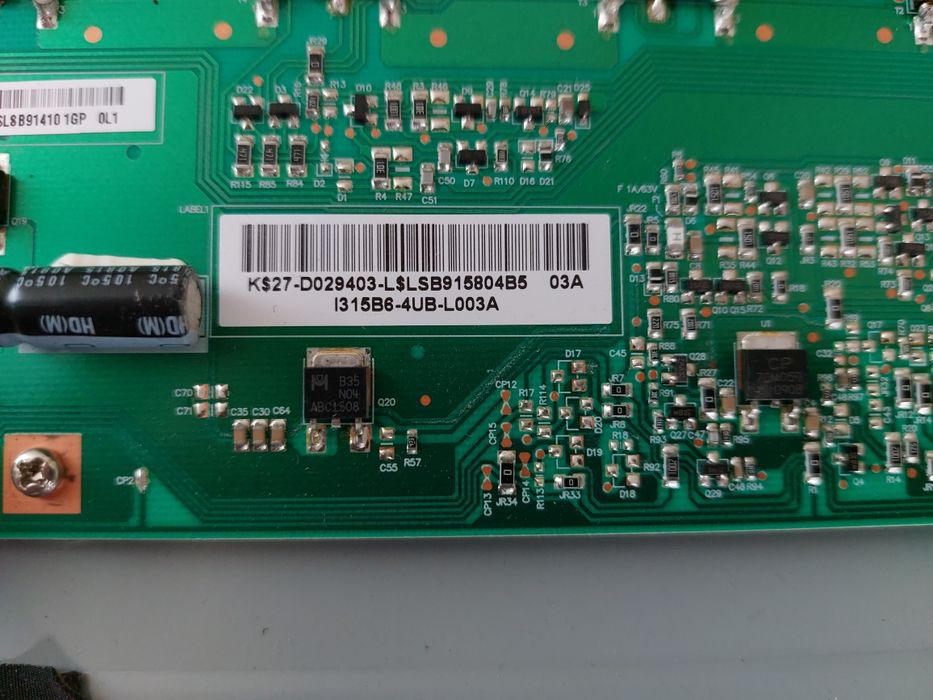 Плата інвертор підсвітки VIT70080. 00, VIT70080. 10 REV:2..