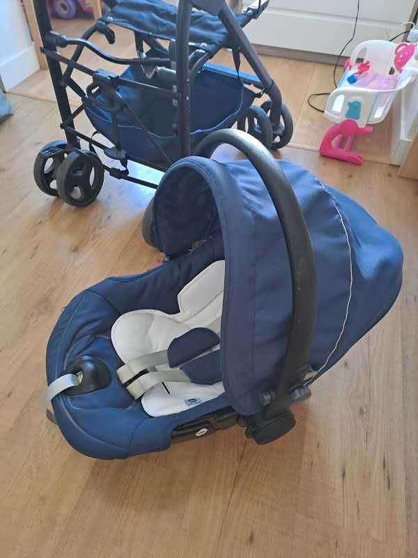 Carrinho bébé - Trio Chicco Sprint (completo)