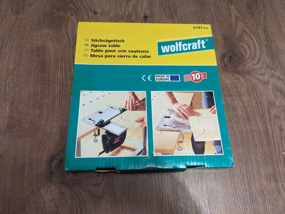 Stół do montażu wyrzynarki WOLFCRAFT - nowy