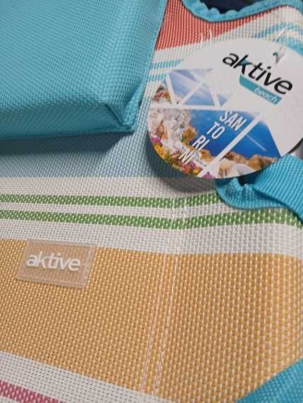 Aktive - Składane krzesło plażowe 48x60x90 [cm]
