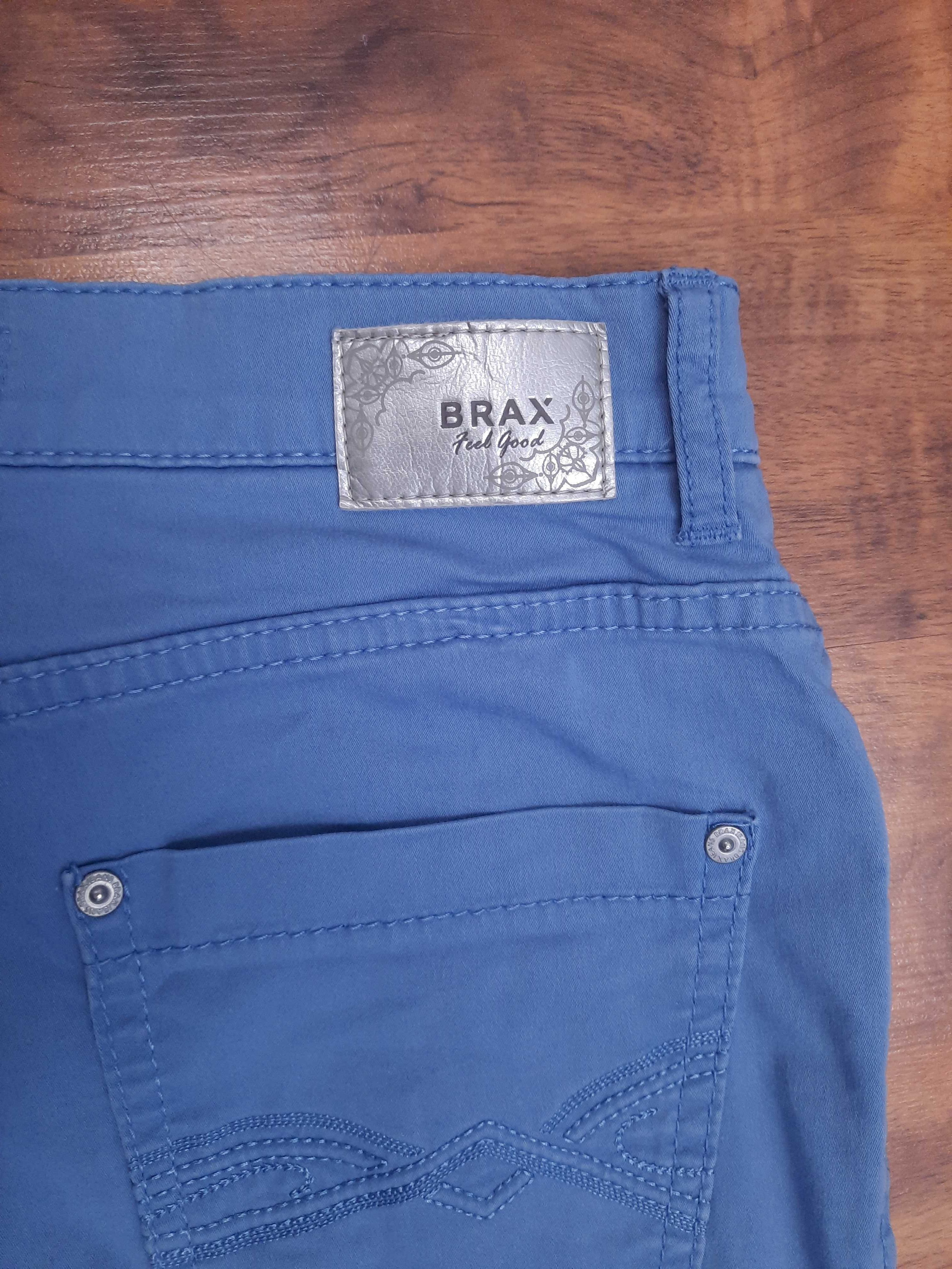 Spodnie materiałowe bawełniane jeans braxy rurki Brax W26 L32 S M