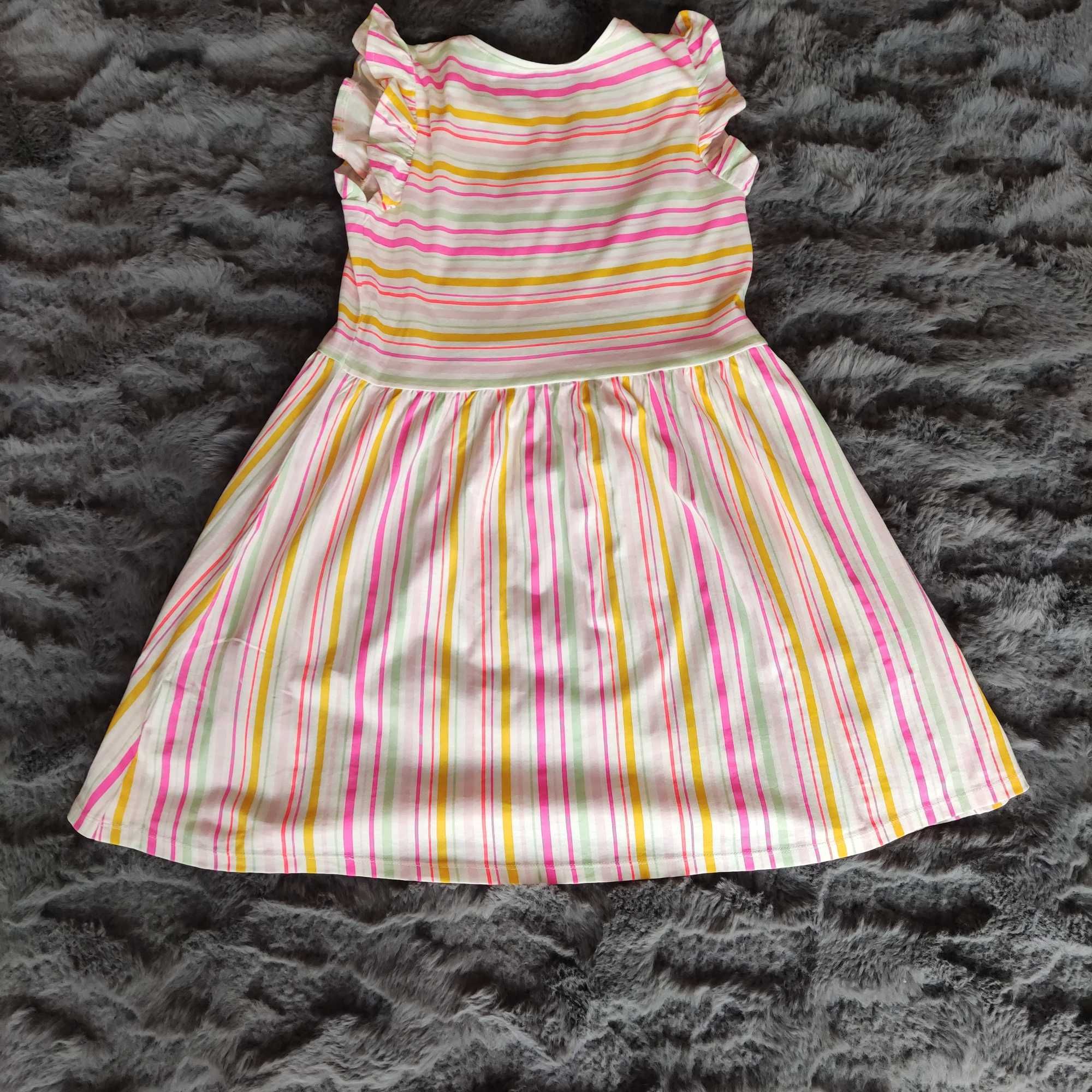 Sukienka letnia, H&M, rozm. 134/ 140