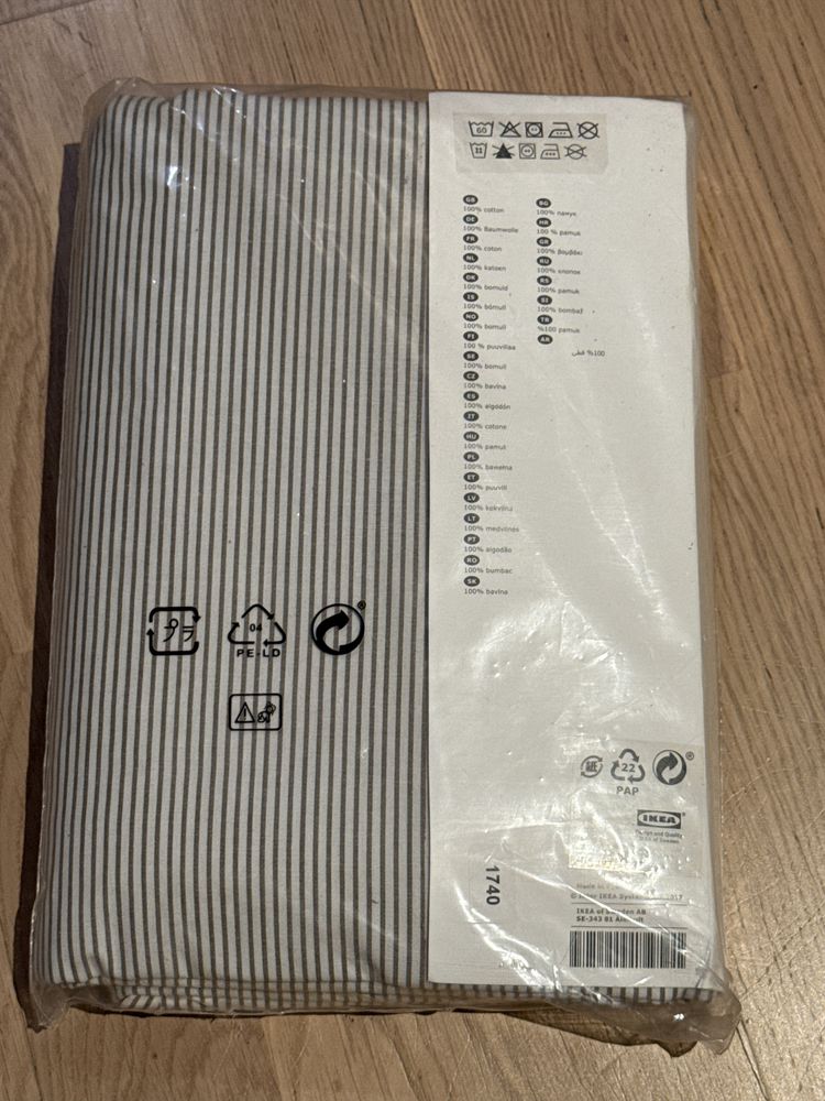 Posciel Blavinda Ikea poszwa i poszewka 150x200