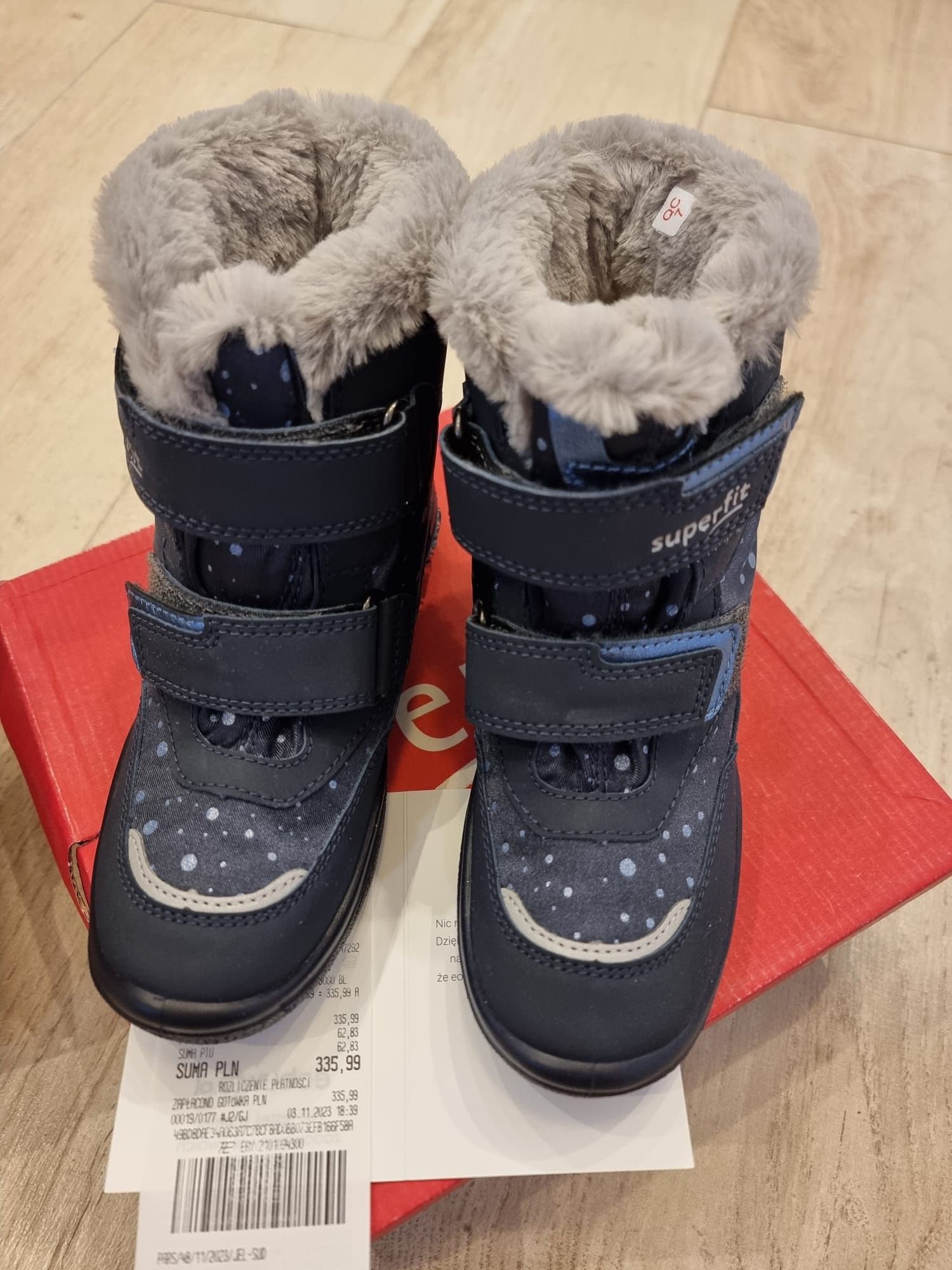 Buty śniegowce SUPERFIT NOWE rozmiar.30