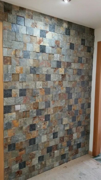 Xisto multicolor pecas de 10x10