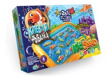Клёвая рыбалка + кинетический песок KIDSAND Danko Toys