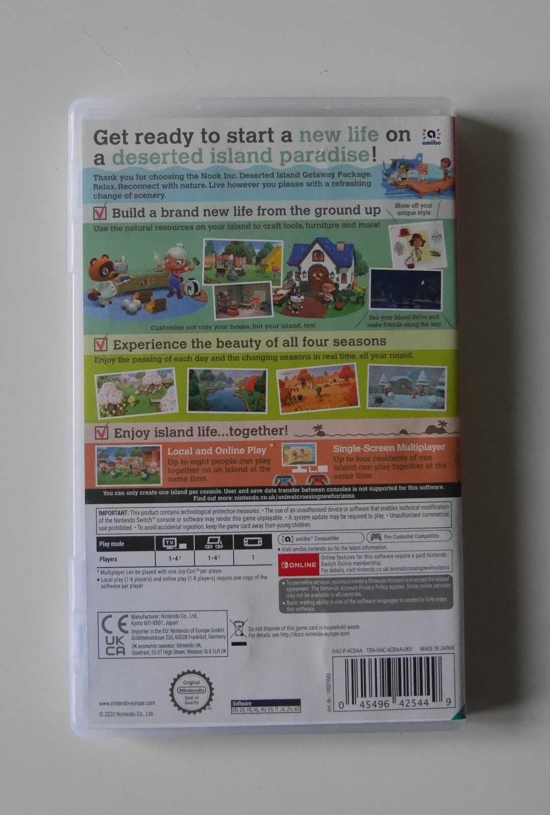 Animal Crossing / Nintendo Switch (okładka)