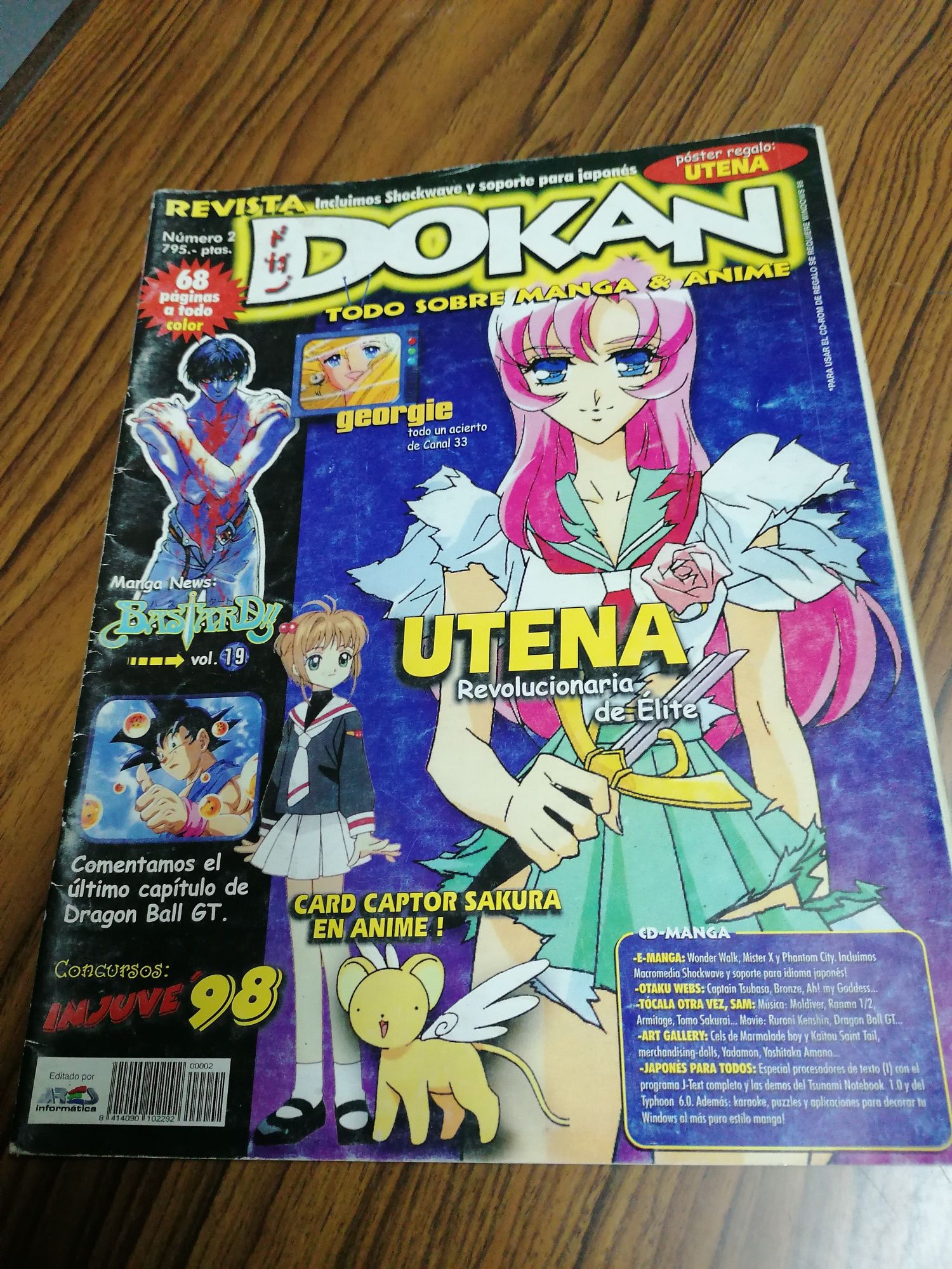 Revista Dokan N°2 tudo sobre manga e anime