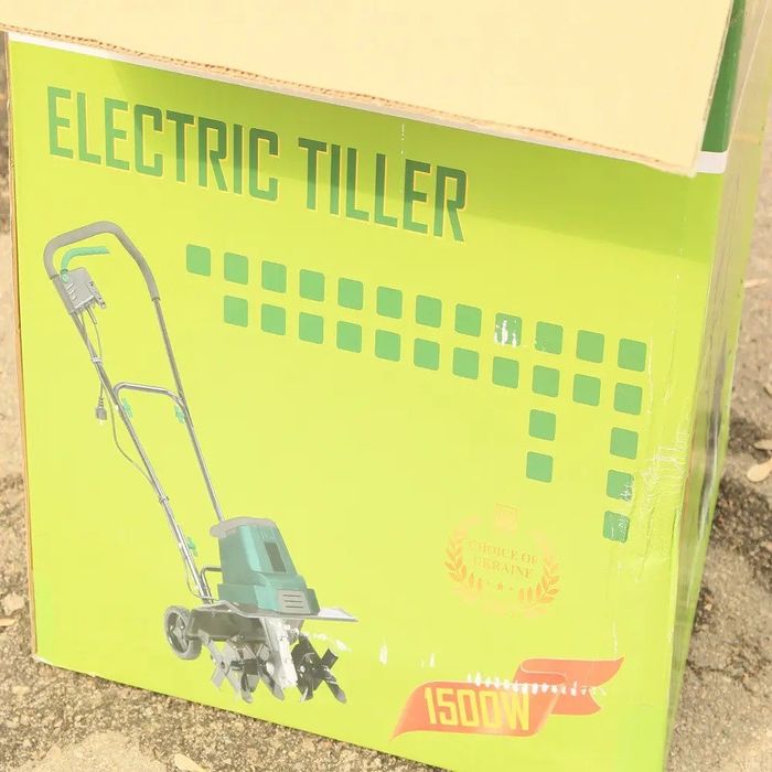 Надійний електричний культиватор Iron Angel 1.5 кВт Мотокультиватор