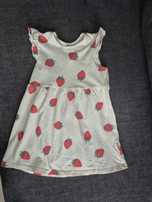 Sukienka H&M r.92 stan idealny