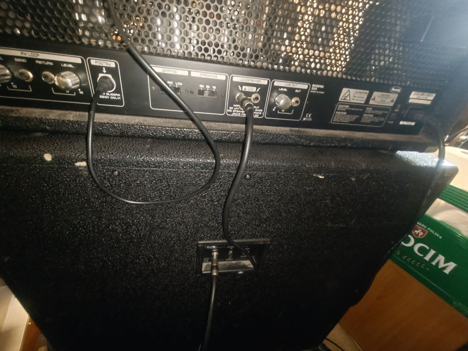 Bugera 333 120W head + kolumna