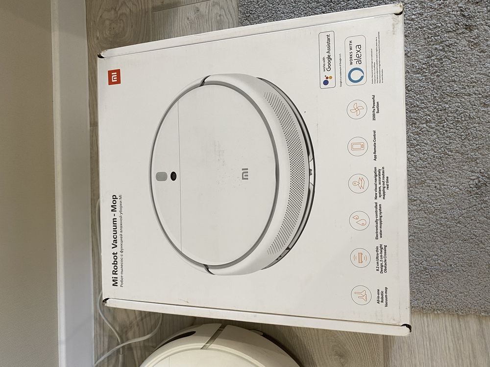 Робот пилосос/ пылесос mi robot vacuum-mop