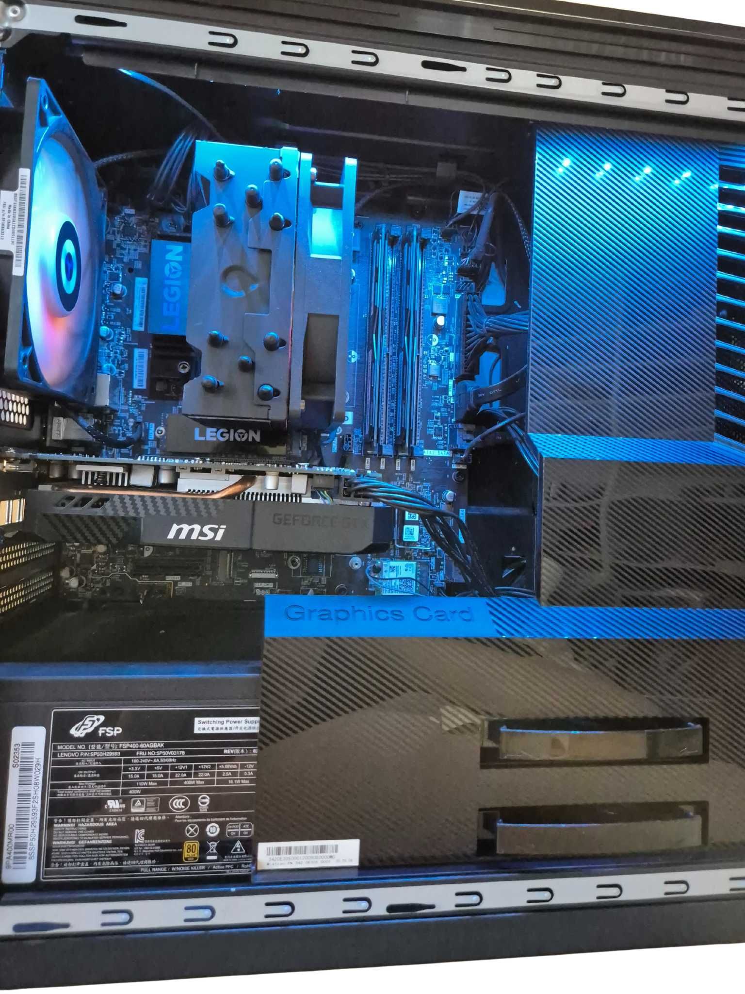 Komputer I5 10400 GTX 1660 SUPER 16DDR4 512GB Gamingowy Lenovo Legion
