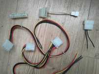 Przewody kabe złodziejka rozdzielacz ATX molex 12V 5V gniazdo ATX PCB