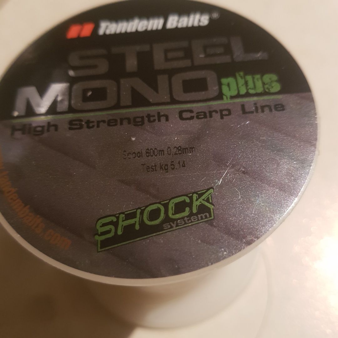 Żyłka Steel Mono plus shock tandem Baits 0.28