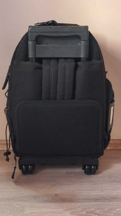 ALOTABAGS Нова Сумка Рюкзак на Колесах з Ручкою Валіза Трансформер США