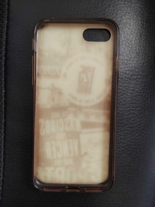 Capa silicone iPhone 7/8 FCP usada em bom estado