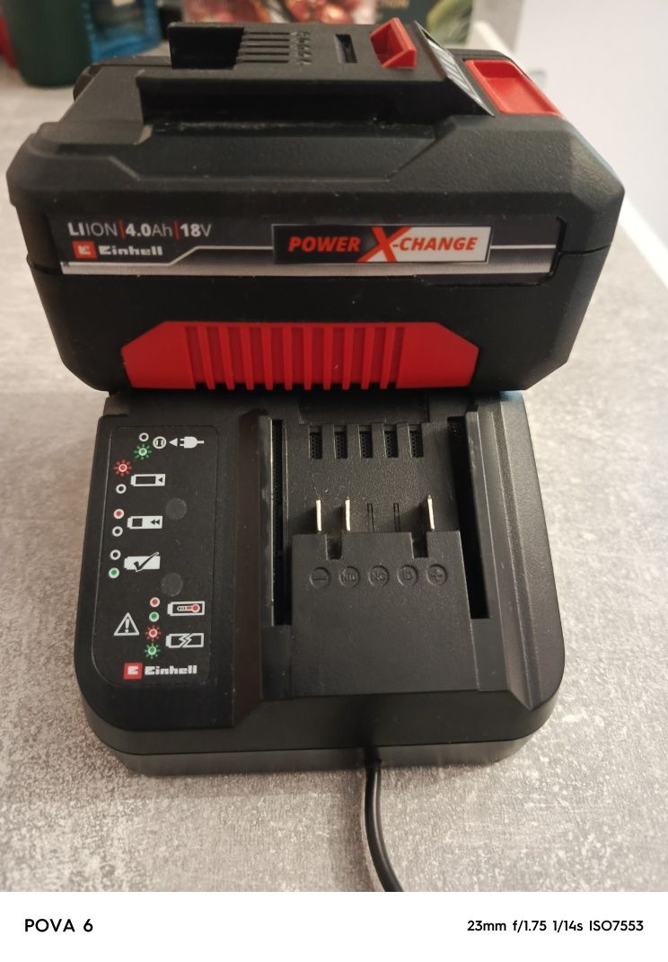Продам аккумулятор + зарядное Einhel 18v 4,Ah.l