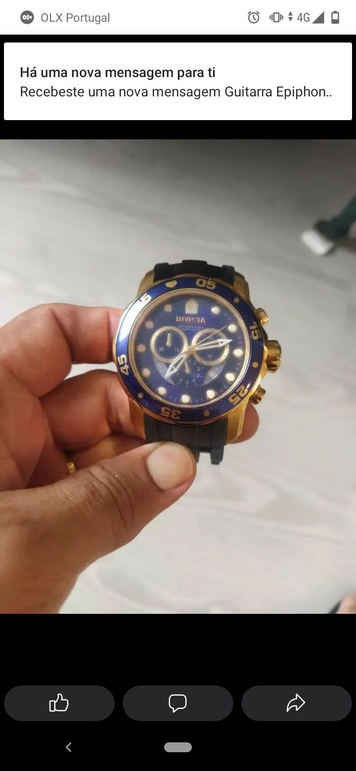 Relógio invicta sporte