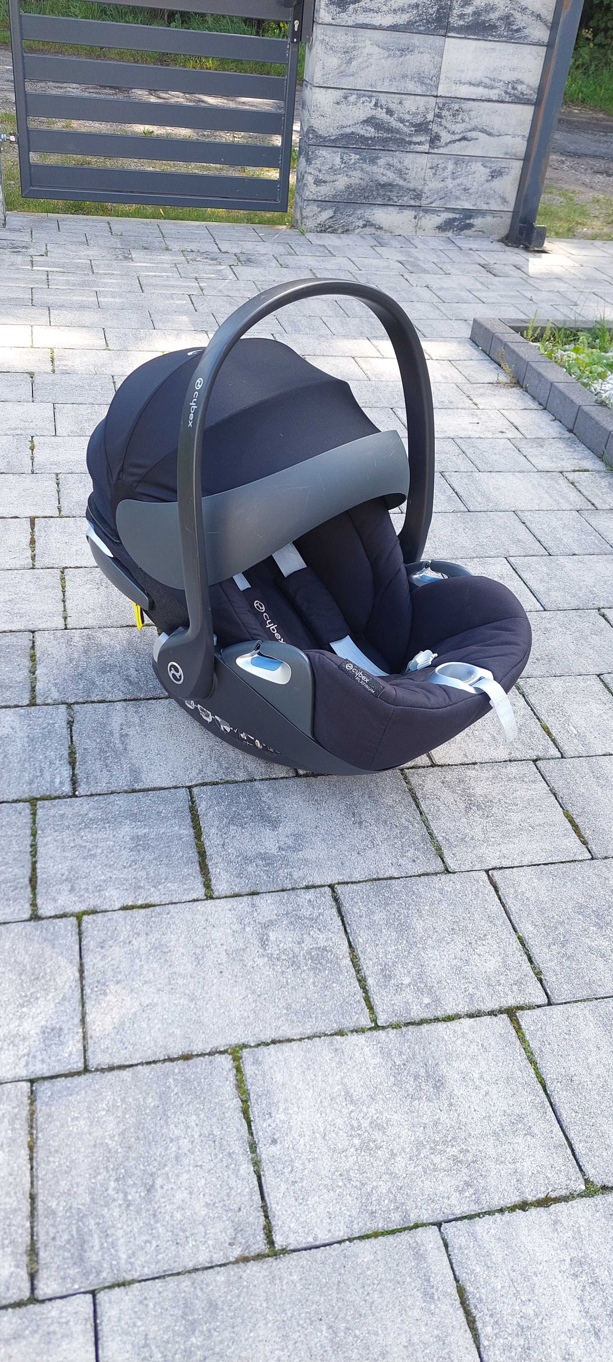 Fotelik plus baza Cybex Cloud Z i-Size + Cybex Base Z ISOFIX