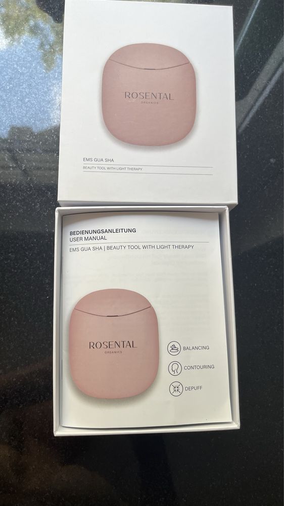 Rosental EMS Gua Sha lifting masażer do twarzy Prezent dla kobiety