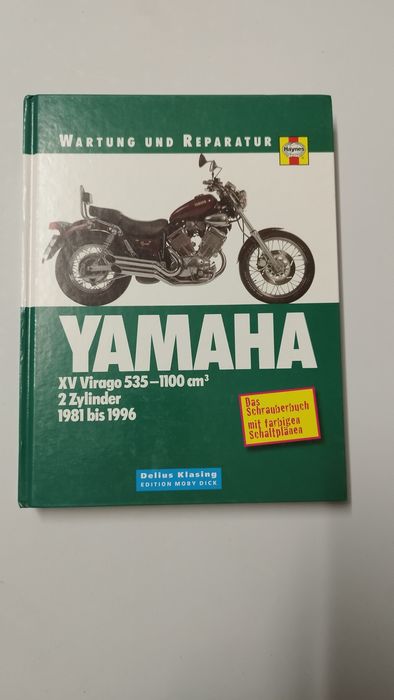 Książka serwisowa Yamaha Virago 535 do 1100 Haynes