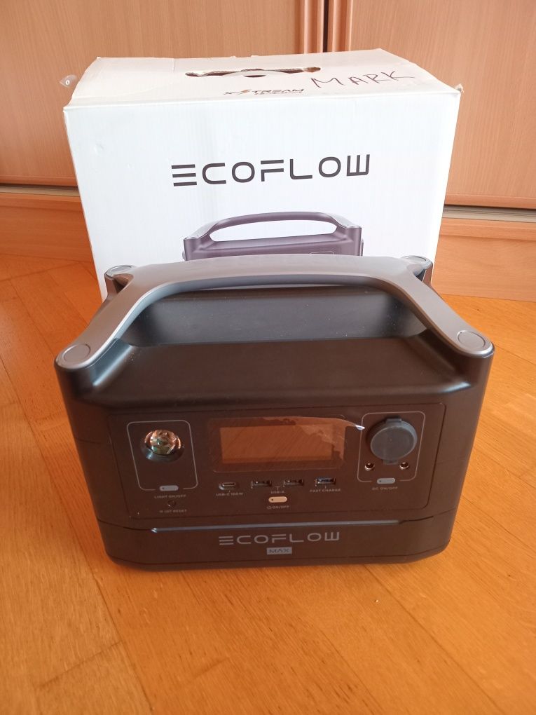 Ecoflow river max 600w зарядна станція