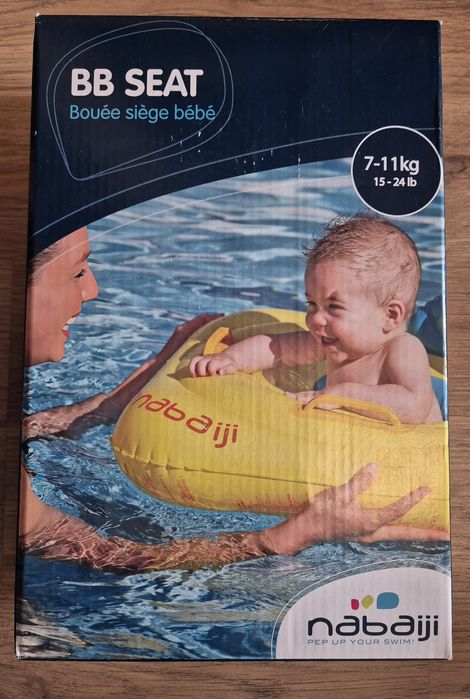 Nabaiji kółko do pływania fotelik 7-11kg