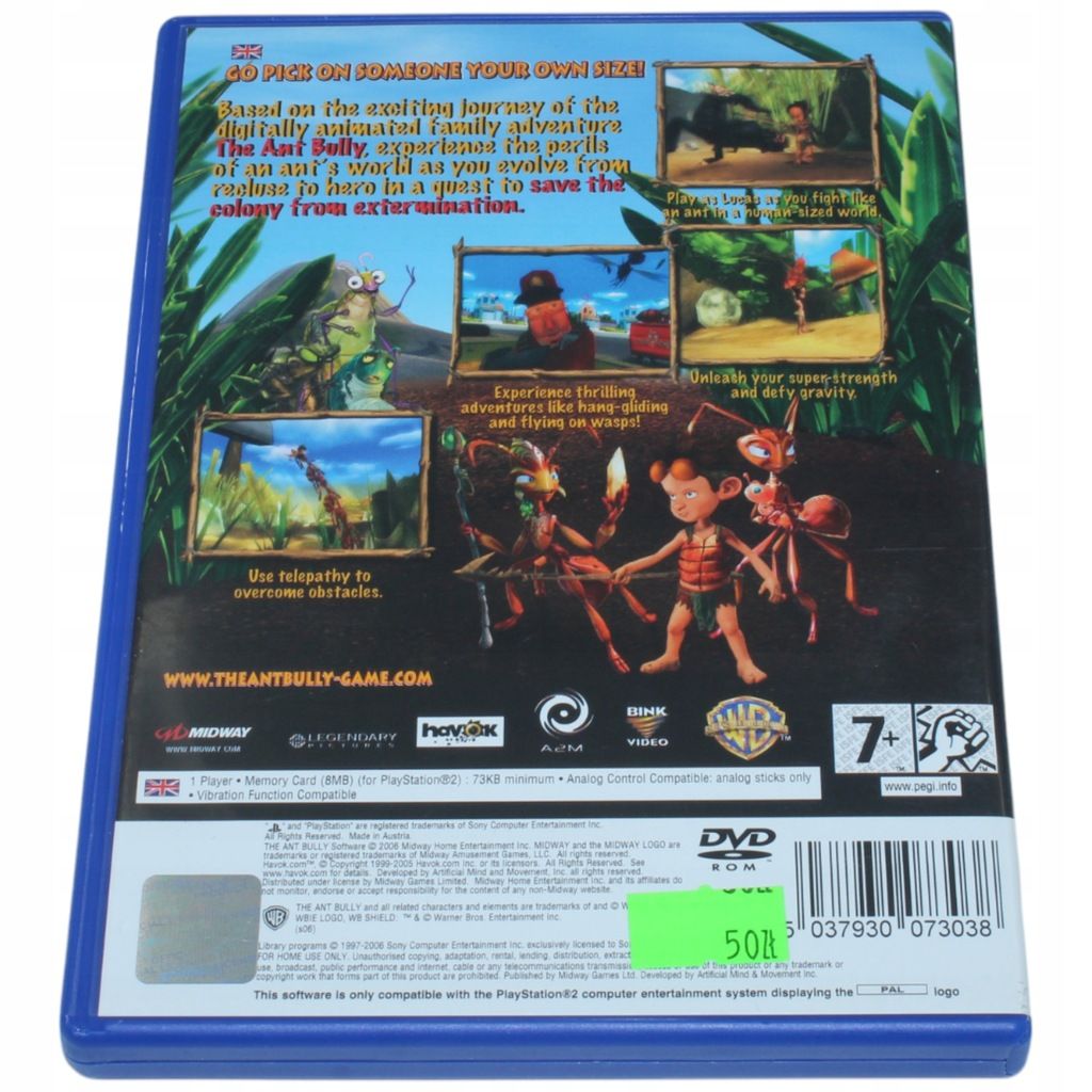 The Ant Bully PlayStation 2 PS2