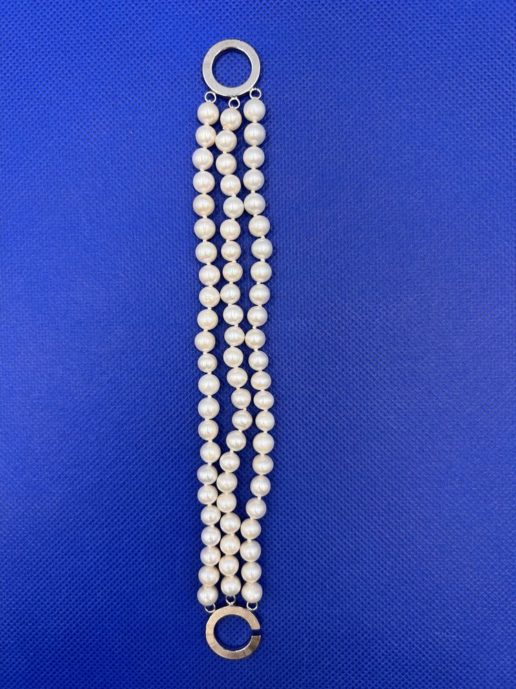 Bransoletka z perłami -certyfikat