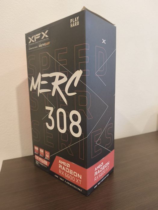 Placa Gráfica AMD Radeon RX 6600 XT Black 8GB GDDR6