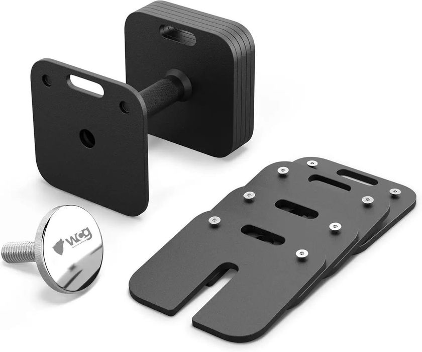 Модульна гантель 24 кг зі швидким регулюванням квадратна WCG