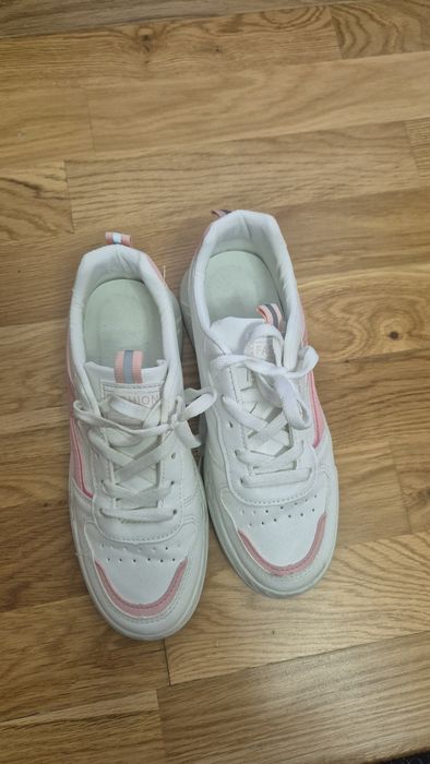Buty butki dla dziewczynki 39 różowe białe