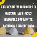 Teto Falsos, Divisórias, Pladur, Pinturas , Pavimentos e Obras