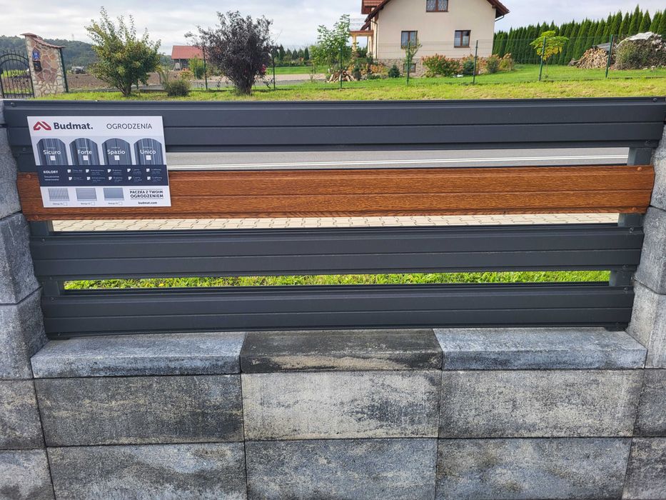 Ogrodzenia sztachetowe / panelowe, sztachetki metalowe na wymiar