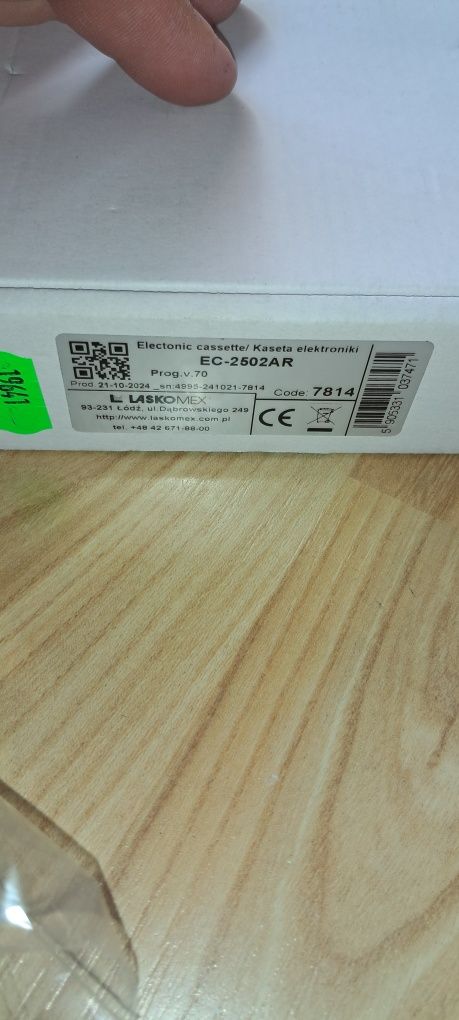 Domofon laskomex + kaseta elektroniki zestaw