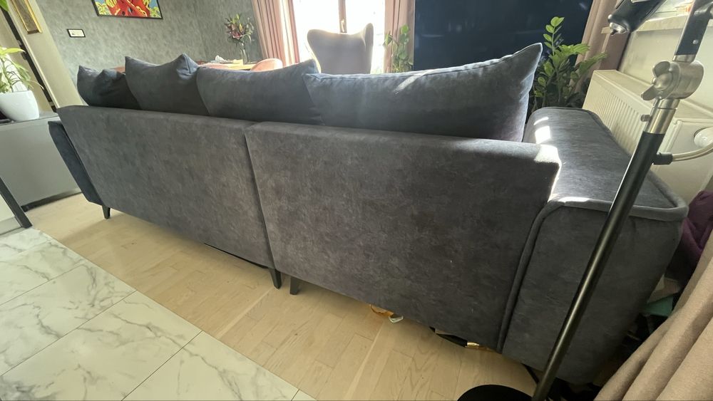 Sofa narożnik 175x256 cm Befame Belavio piekna
