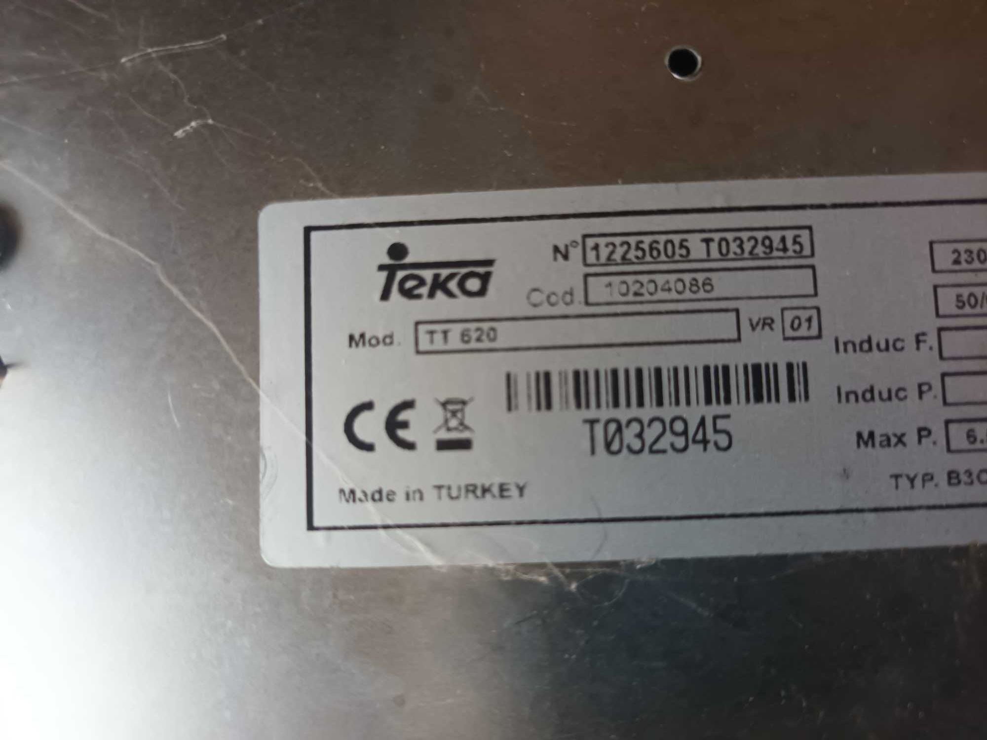 Placa vidroceramica pecas teka NOVA