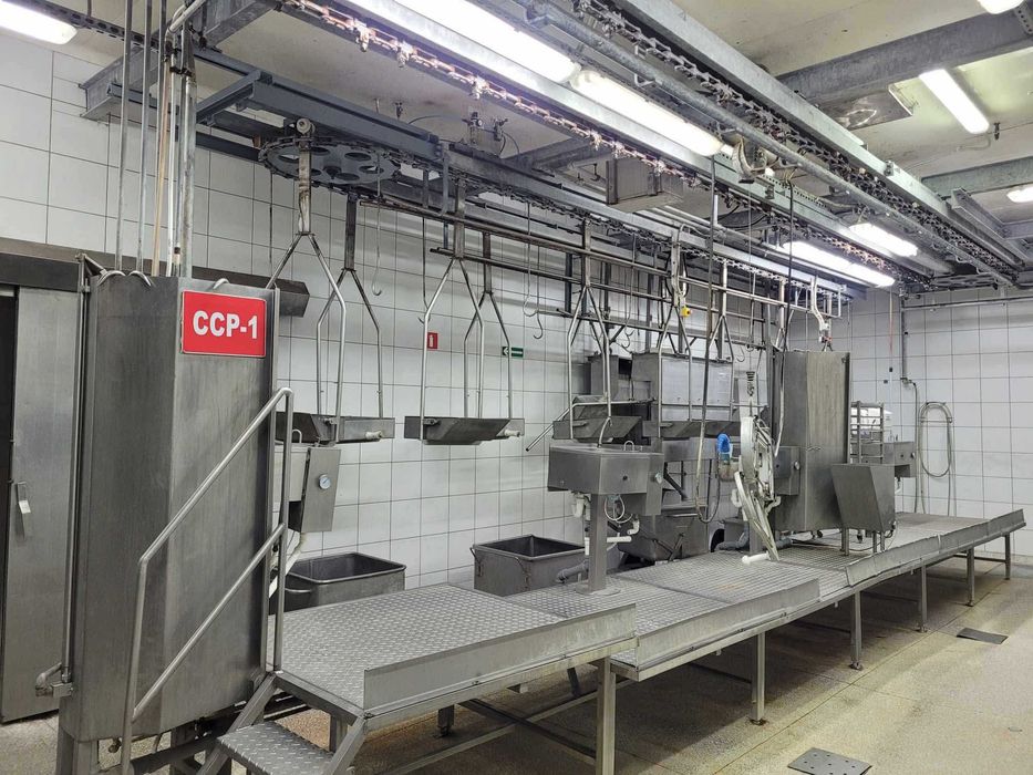 Linia Technologiczna - wyposażenie Ubojni trzody chlewnej