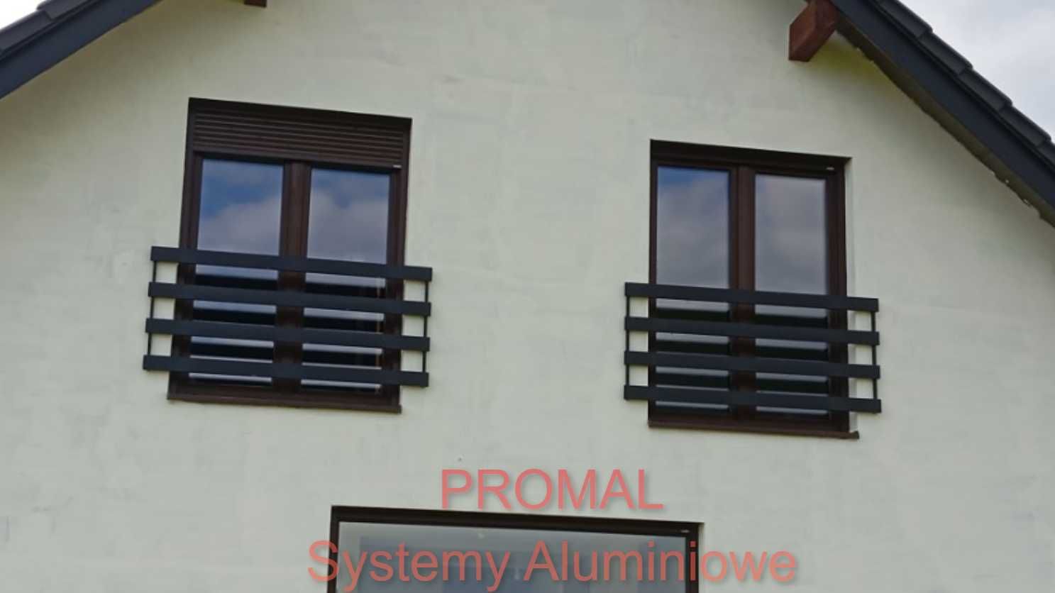 Balkon Francuski Balkony Francuskie Balustrada ALUMINIOWA PRODUCENT
