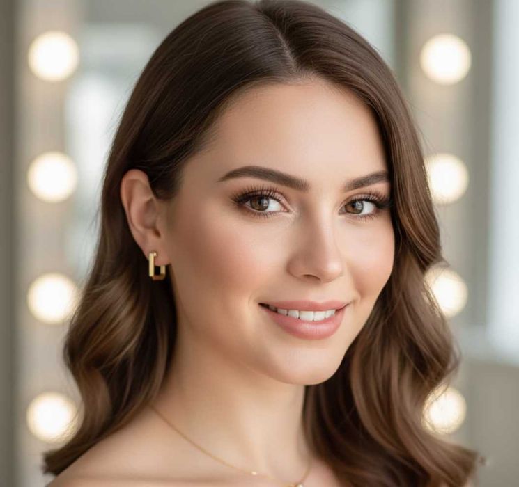 ARDELL MEGA FLARE sztuczne rzęsy kępki MEDIUM BLACK x 3 op. + kolczyki