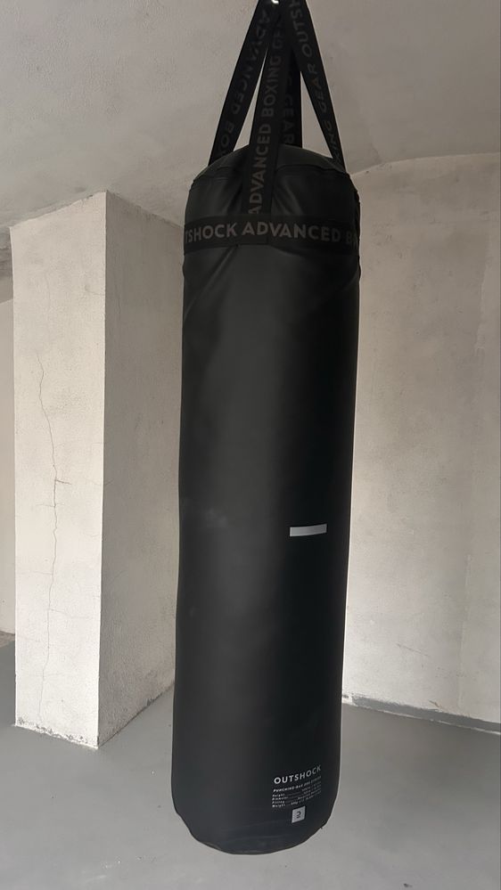 Saco Boxe + Luvas Dephender Sniper 10
