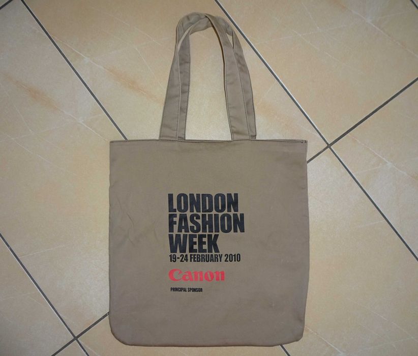 MULBERRY London Fashion Week 2010 Canon torba UNIKAT vintage