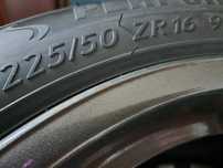4 jantes bmw + pneu novos