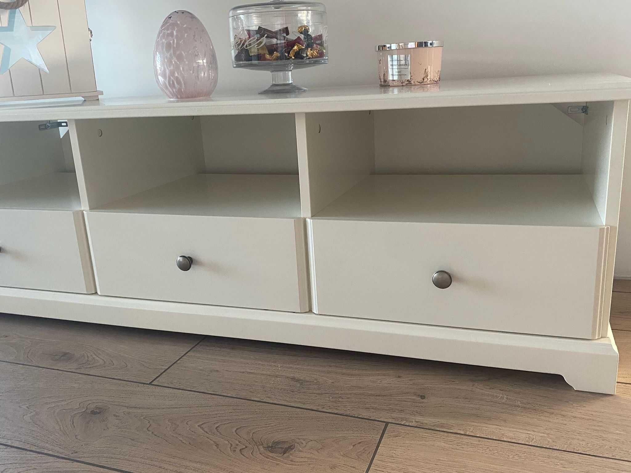Witryna i szafka TV Ikea Liatorp stan idealny